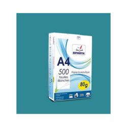 AUTHENTIK Papier Rame Paquet De Ramette 500 Feuilles Format A4 - 80g