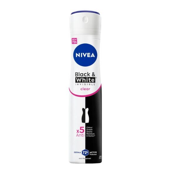 13 NIVEA Déodorant Spray Noir & Blanc Femme 200Ml