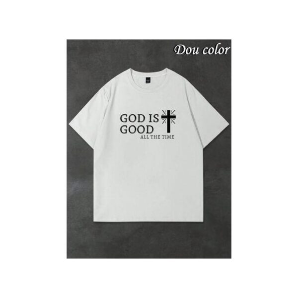 6 T-shirt Coton Bleu JESUS For Life