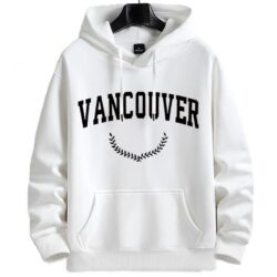 7 Pull A Capuche Homme - Blanc